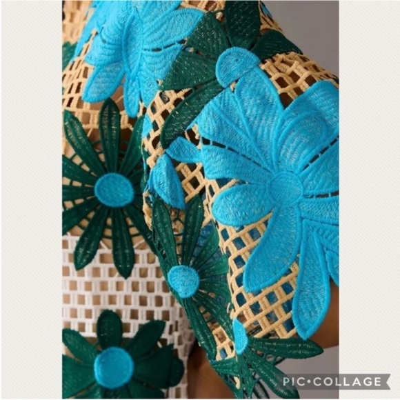 :Price Firm: Anthropologie Eva Franco Gaia Dress in Petal Republic - Picture 11 of 15